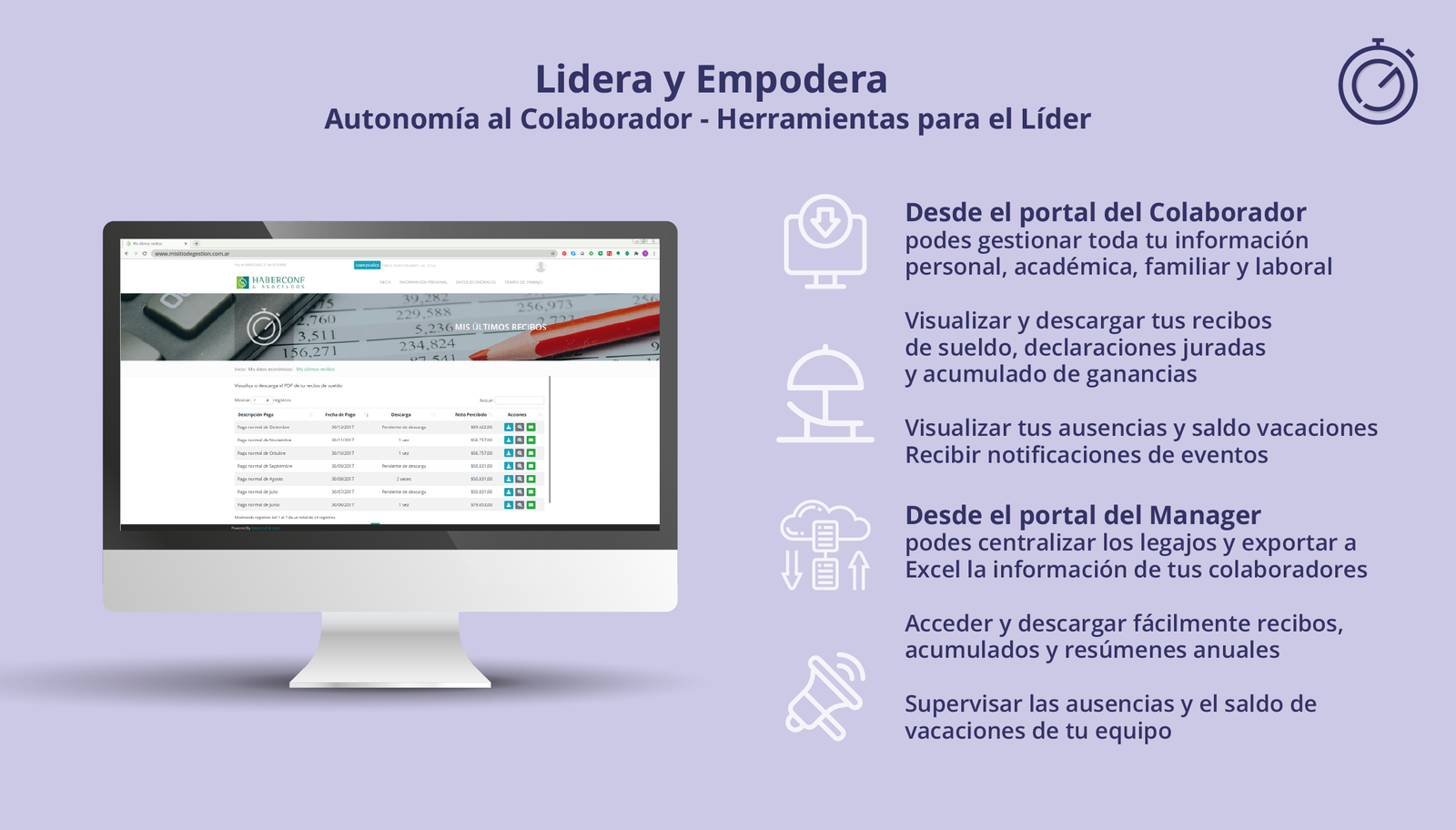 Características de la plataforma Mi Gestión